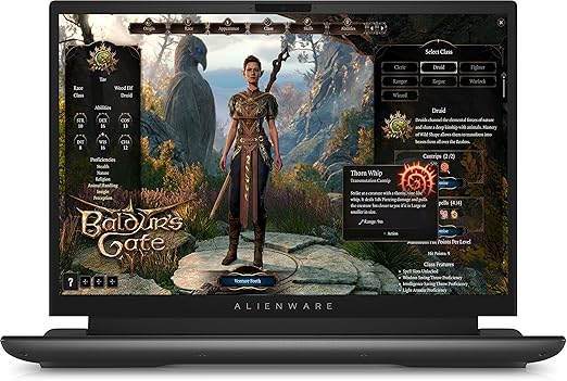 Dell Alienware m16 Gaming Laptop (2023) | 16" FHD+ | Core i7-1TB SSD - RAM - RTX 4070 | 16 cores at 5 GHz - 13th Gen CPU - 8GB GDDR6X Win 11 Pro